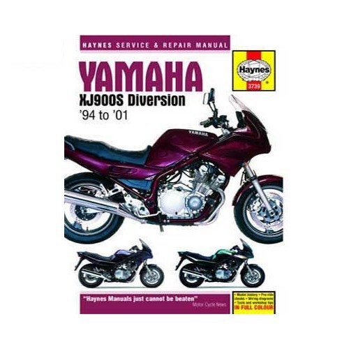     
                
                
    Haynes technical guide for Yamaha XJ900S Diversion from 94 to 01 - UF04964
