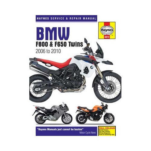  Haynes Technical Review für BMW F800 (650) von 2006 bis 2010 - UF04997 