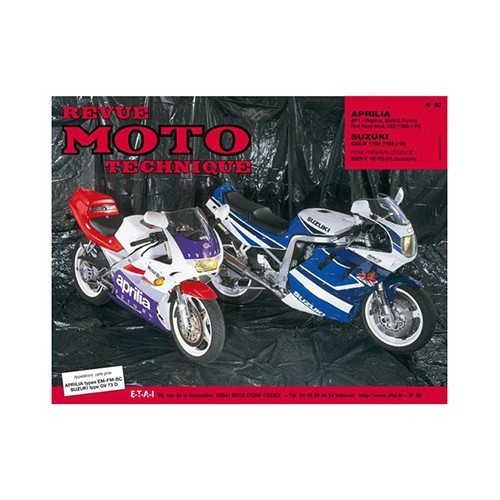  Rivista Moto Technique N°80: Aprilia AF1 - UF05240 