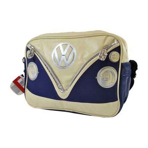  Bolsa bandolera Volkswagen Combi Split Azul - UF08082 