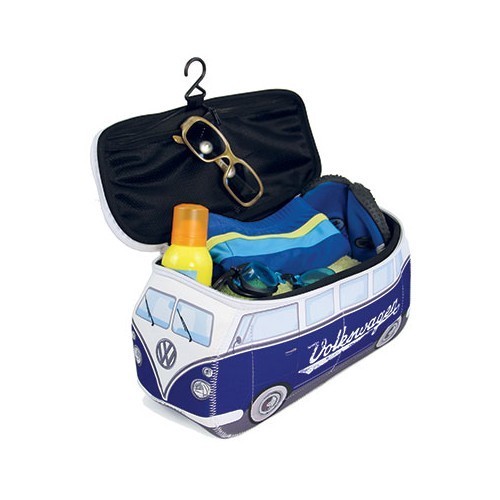 Estuche Combi Split azul y blanco - UF08085