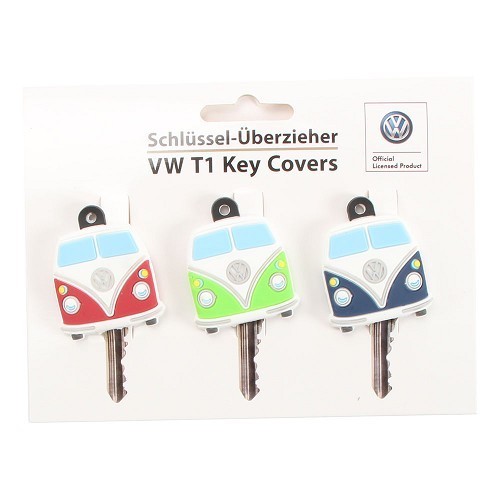     
                
                
    Set of 3 Split Screen Camper key covers - UF08109
