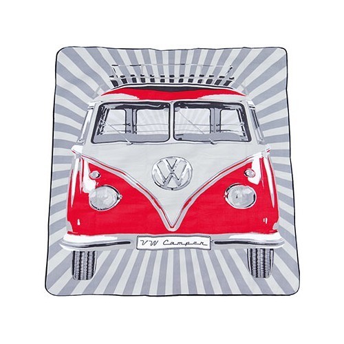  Red Camper picnic blanket - UF08119 