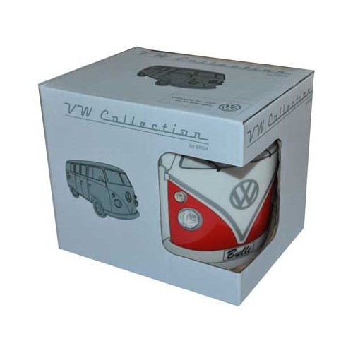 Taza VW Combi Split rojo - UF08126