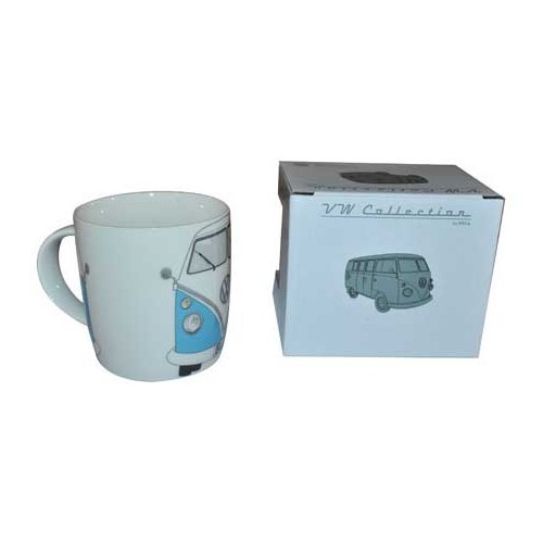 Blue VW Combi Split mug - UF08128