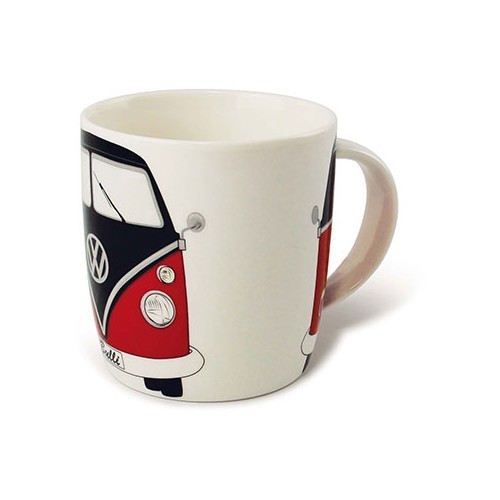  Caneca VW Kombi Split vermelha e preta - UF08145 