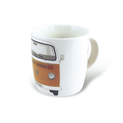 VW Combi Bay Window Mug - Orange - UF08152