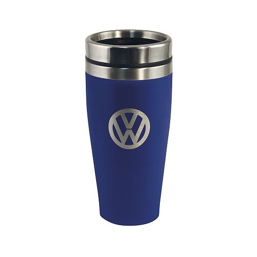 VW koffie thermoskan - blauw - UF08157