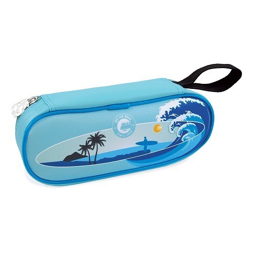  Trousse d'école VW Combi Split bleue - UF08171 