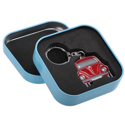 Porte-clés VW Coccinelle rouge - UF08253