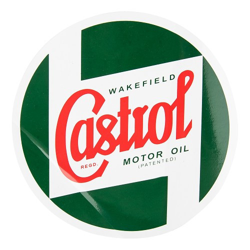  Castrol selbstklebender Sticker Durchmesser 13cm - UF09030 