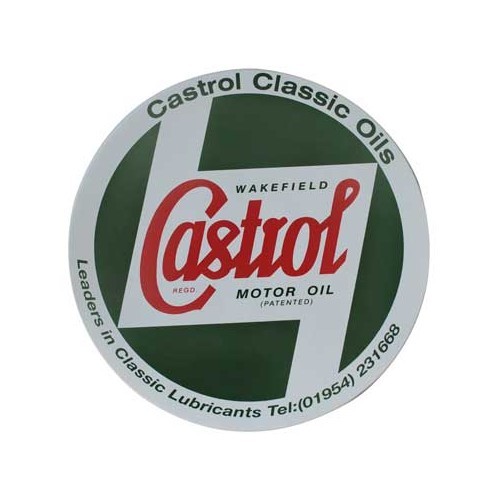  Sticker autocollant Castrol diamètre 22cm - UF09040 