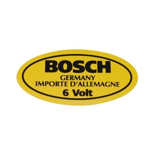 1 6 V Bosch coil sticker