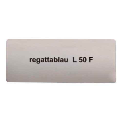  Sticker autocollant couleur "regattablau L50F" pour Volkswagen Coccinelle   - UF11031 