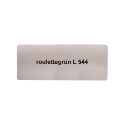  Adesivo colore "roulettegrün L544" per Volkswagen Maggiolino   - UF11037 