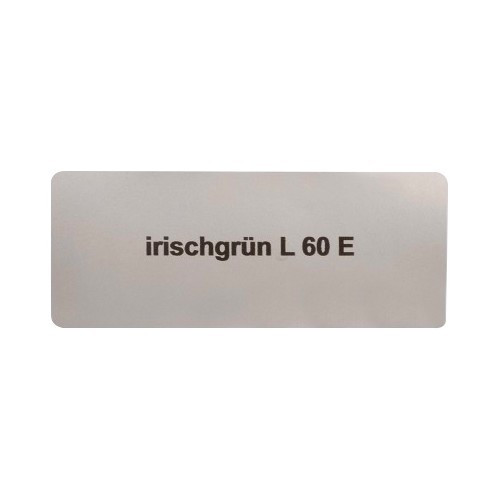  Stickerkleur "irischgrün L60E" voor Volkswagen Kever   - UF11041 