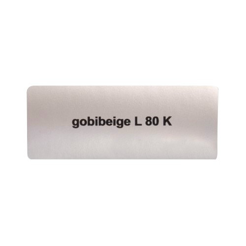     
                
                
    Sticker autocollant couleur "gobibeige L80K" pour Volkswagen Coccinelle   - UF11044
