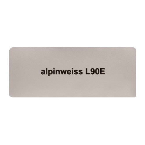  Sticker autocollant couleur "alpinweiss L90E" pour Volkswagen Coccinelle   - UF11046 