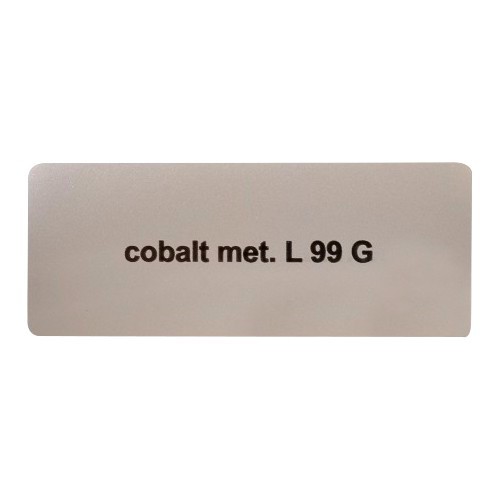  Stickerkleur "kobalt met. L99G" voor Volkswagen Kever   - UF11055 