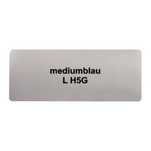  Stickerkleur "middenblauw LH5G" voor Volkswagen Kever   - UF11064 