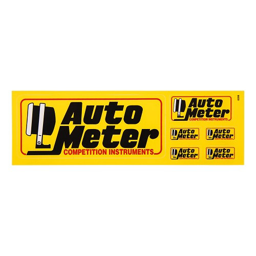     
                
                
    Autometer Sticker - Format 16 x 5 cm - UF11078
