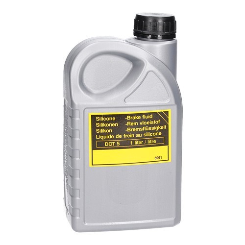 DOT5 silicone rem- en koppelingsvloeistof - 1 liter