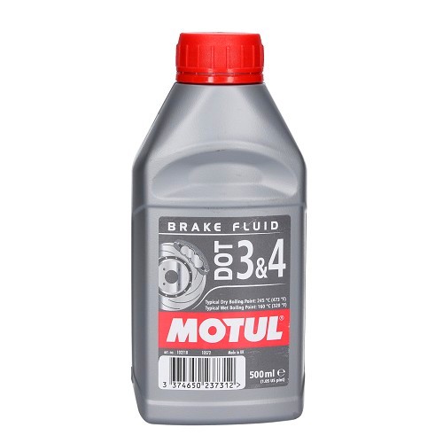 Brake fluid MOTUL DOT 3 and 4 - 500ml
