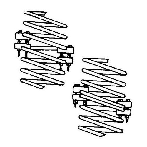 Jeu de 2 pinces pour ressort de suspension - UJ53000