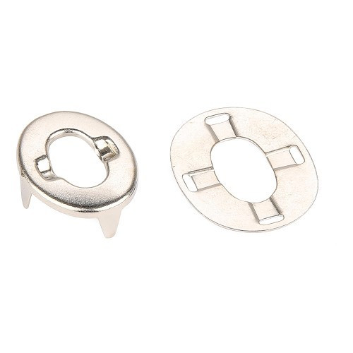  Female turnbutton eyelets with 2-piece base - UK00151 