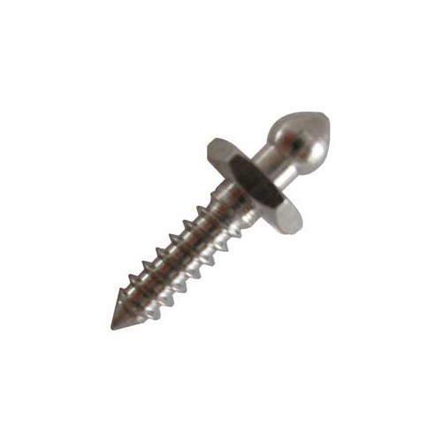  Bouton Tenax mâle avec vis à bois - 16 x 4 mm - UK00200 