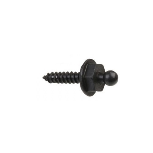  Bouton Tenax mâle noir à visser - 4,2 x 16 mm - UK00278 