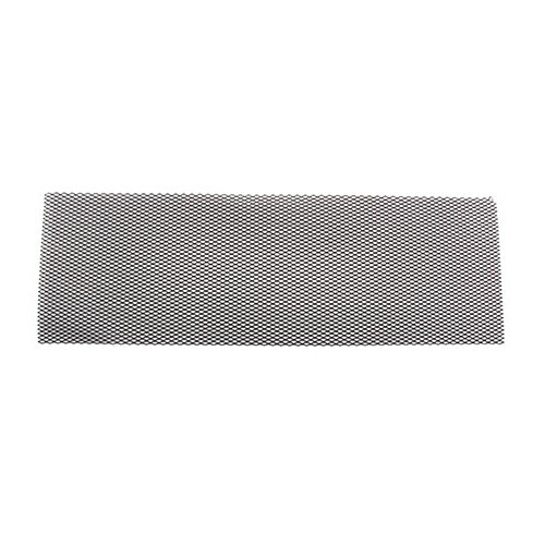 Grilla de aluminio Racing, color negro, dimensiones 90 x 30 cm - UK40001