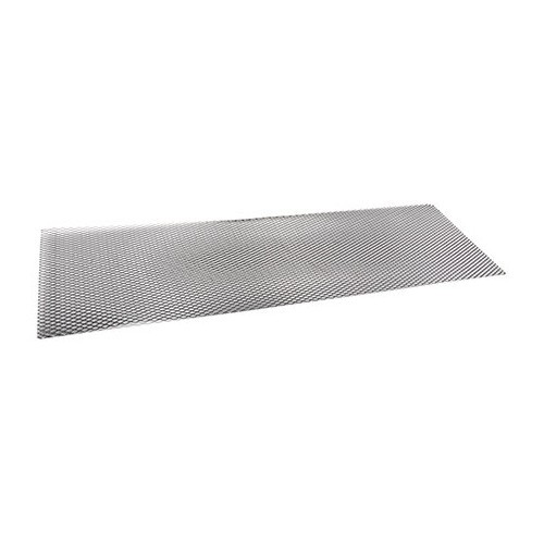 Racing aluminium bekledingsrooster, kleur zwart, afmeting 90 x 30 cm - UK40001