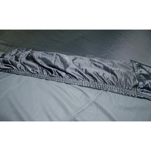 Car cover 465x175x140cms velvet Dark grey - UK40105