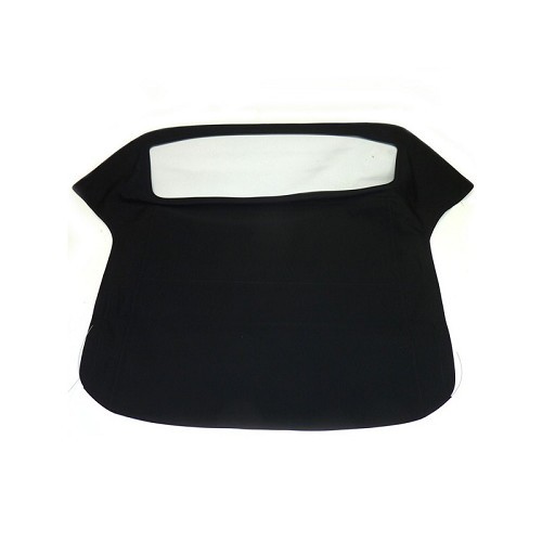  Black alpaca convertible top for Peugeot 204 and 304 - UK50002 