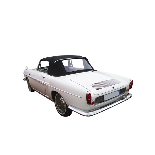  Zwarte vinyl kap voor Renault Caravelle cabriolet (1962-1963) - UK50008 