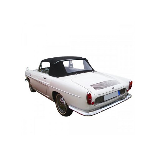 Capote in alpaca nera per Renault Caravelle cabriolet (1962-1963) - UK50010