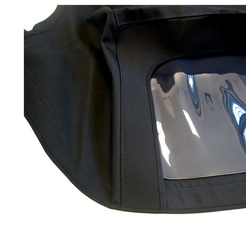 Black alpaca convertible top for Peugeot 404 cabriolet - UK50020