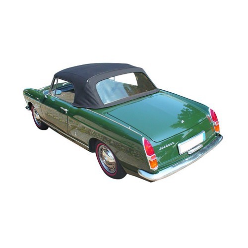  Verdeck aus schwarzem Alpaka für Peugeot 404 Cabriolet - UK50020 