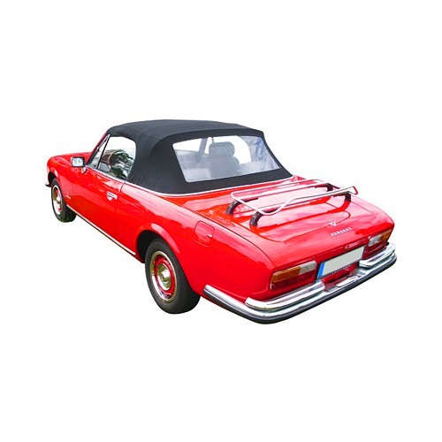 Black alpaca convertible top for Peugeot 504 cabriolet - UK50024