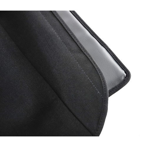 Black alpaca convertible top for Peugeot 504 cabriolet - UK50024