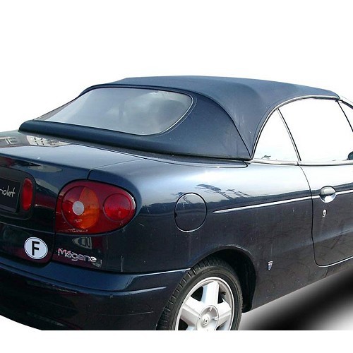  Black alpaca convertible top for Renault Megane 1 - UK50026 