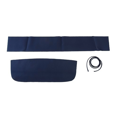 Blue alpaca convertible top for Austin Healey 3000 (1963-1968) - UK50042