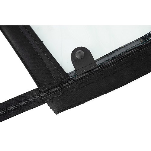  Black Alpaca convertible top for MG F/TF phase 2 (1998-2004) - UK50058-6 