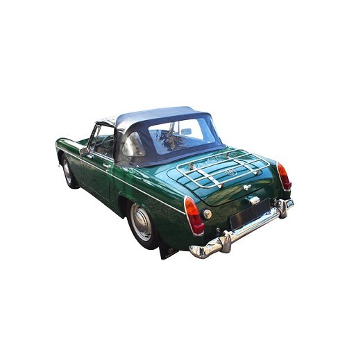  Zwart vinyl soft top voor MG Midget MK1 (1961-1964) - UK50076 