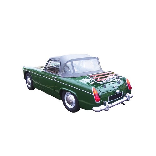  Zwart vinyl dak voor MG Midget MK2 (1964-1966) - UK50078 