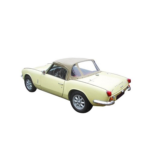  Black vinyl convertible top for Triumph Spitfire mk3 (1967-1969) - UK50090 