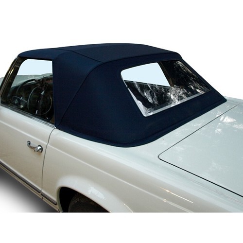  Verdeck aus blauem Alpaka für Mercedes SL W113 Pagode - Originalqualität - UK50118 