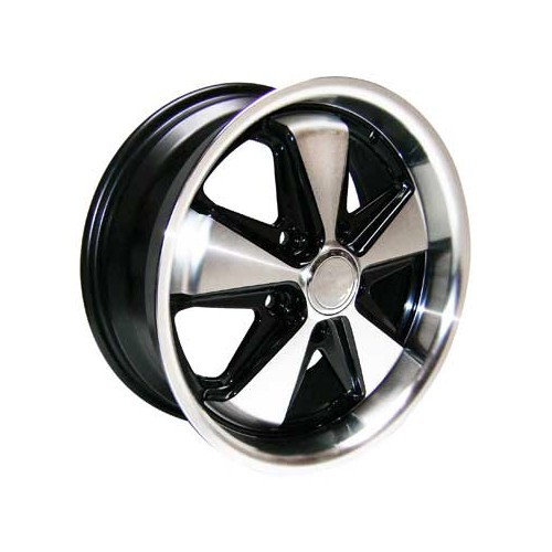  FUCHS style wheel 5 x 130 Black 7 x 17" - ET40 - TÜV - UL10200 