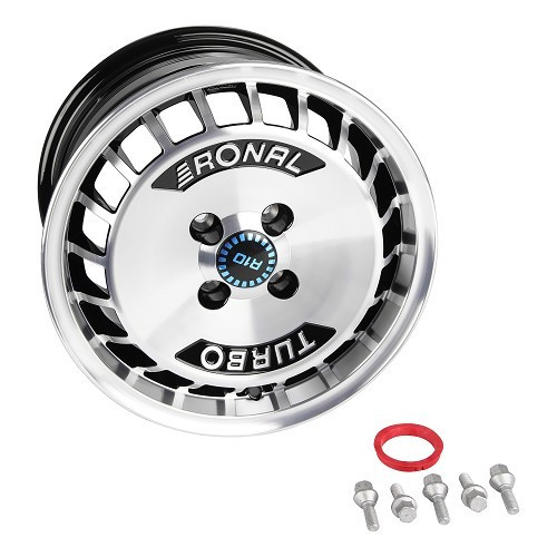  1 RONAL R10 turbo wheel rim, 15 inches, 4 x 100 ET 37 - UL20040 